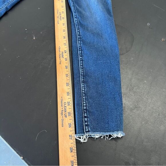 Abercrombie & Fitch Simore High Rise Blue Skinny Jeans 0689 - Picture 11 of 12